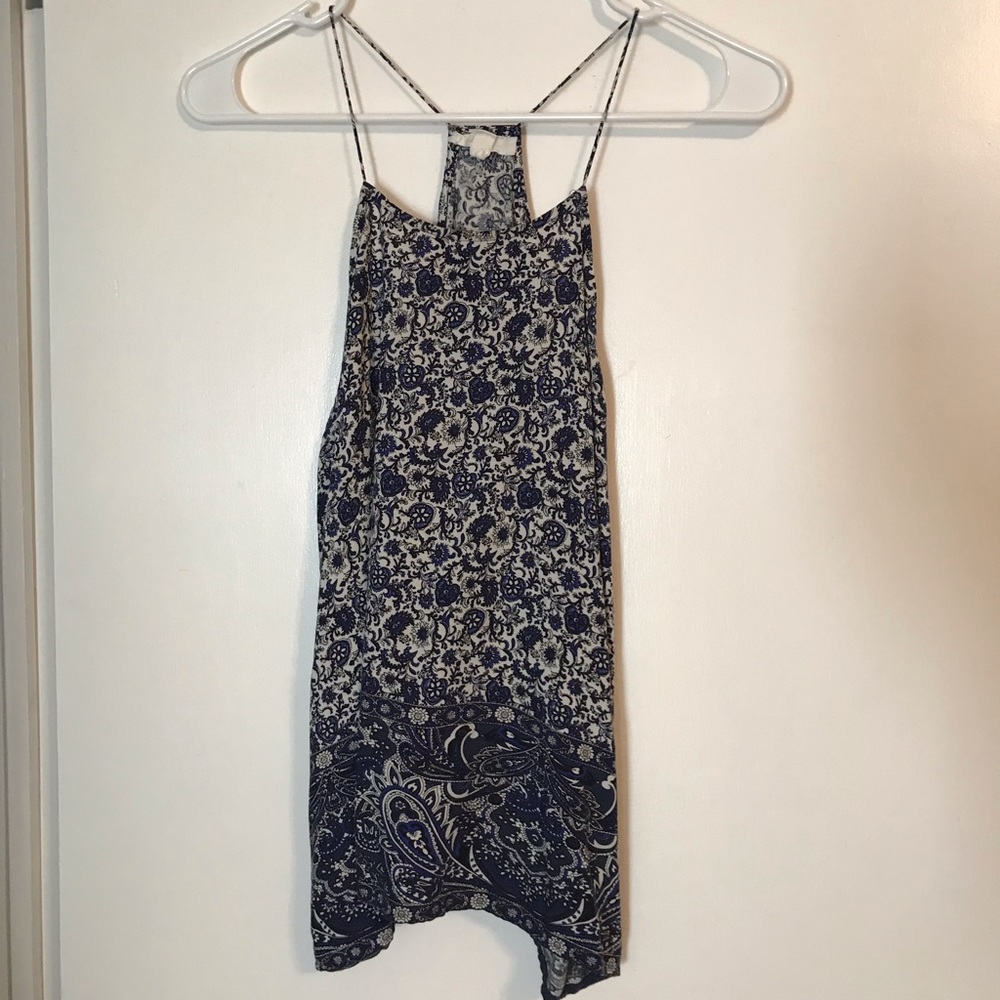 ✖️SOLD - Flowing Racerback Blouse/Tank Top